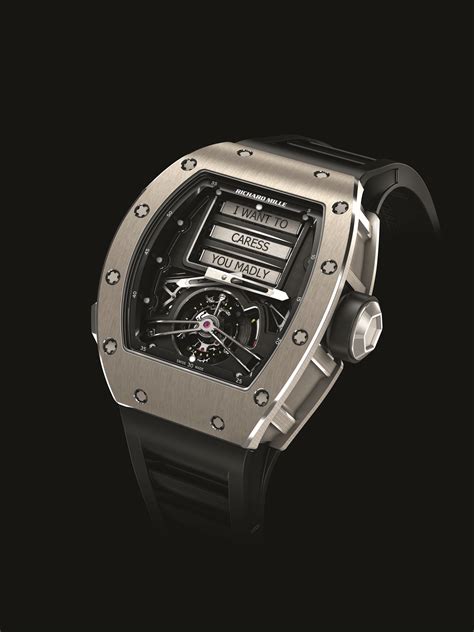 richard mille rm69 erotic titanium|The Richard Mille RM 69 is an Erotic Tourbillon That Talks Dirty.